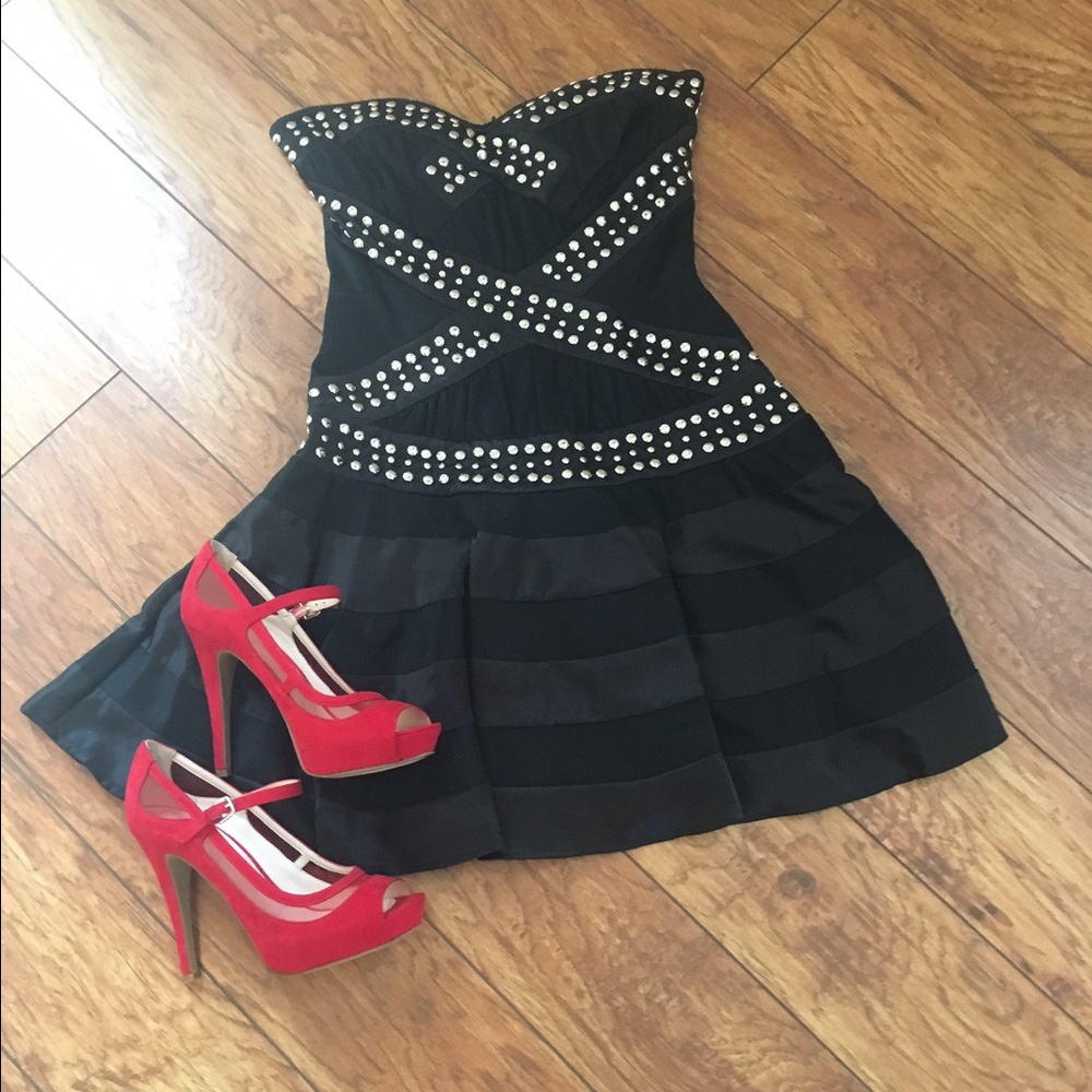 Bebe stud dress