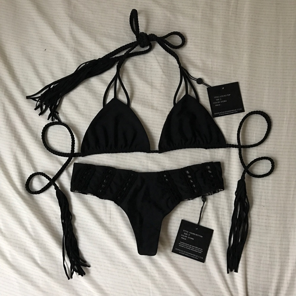 🌺SOLD ON 🅿️🅿️🌺 Black Acacia set NWT