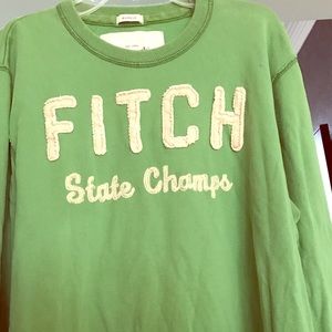 SOLD  Abercrombie Long Sleeve Green XL Muscle tee