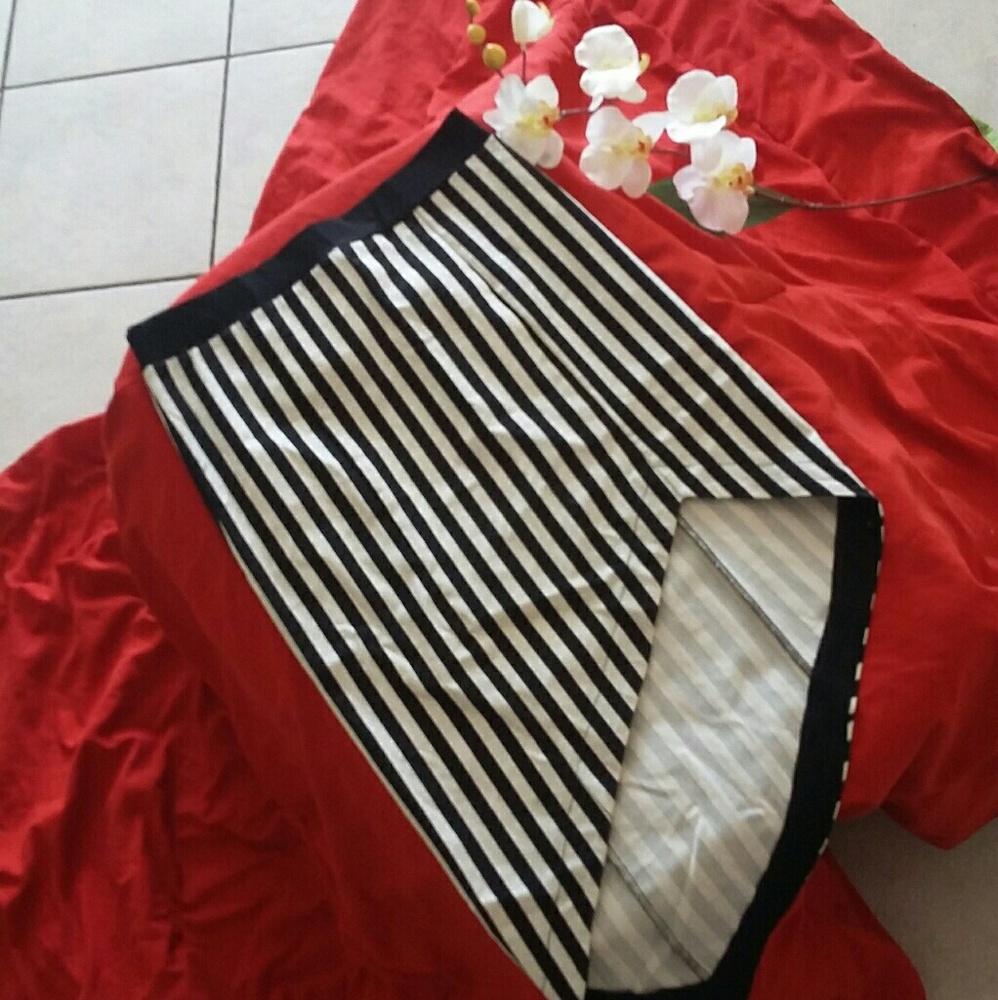 High waisted skirt