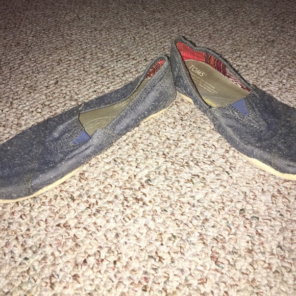 TOMS blue shoes - Picture 3 of 5