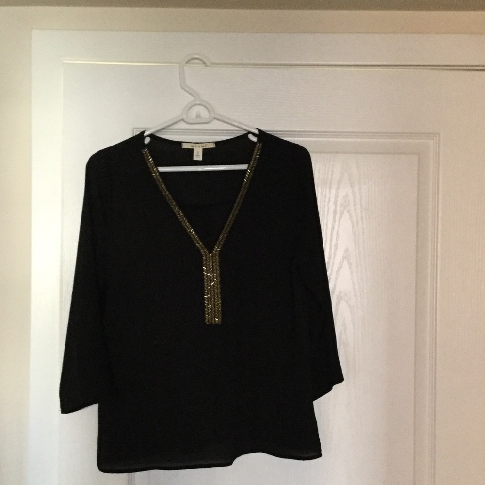 Black Mi ami blouse