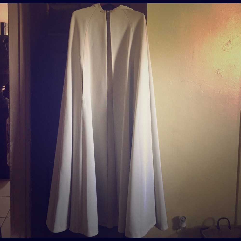 Cape with hood