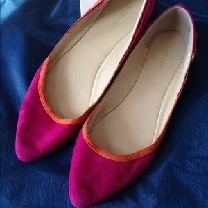 🎉Nine West leather flat