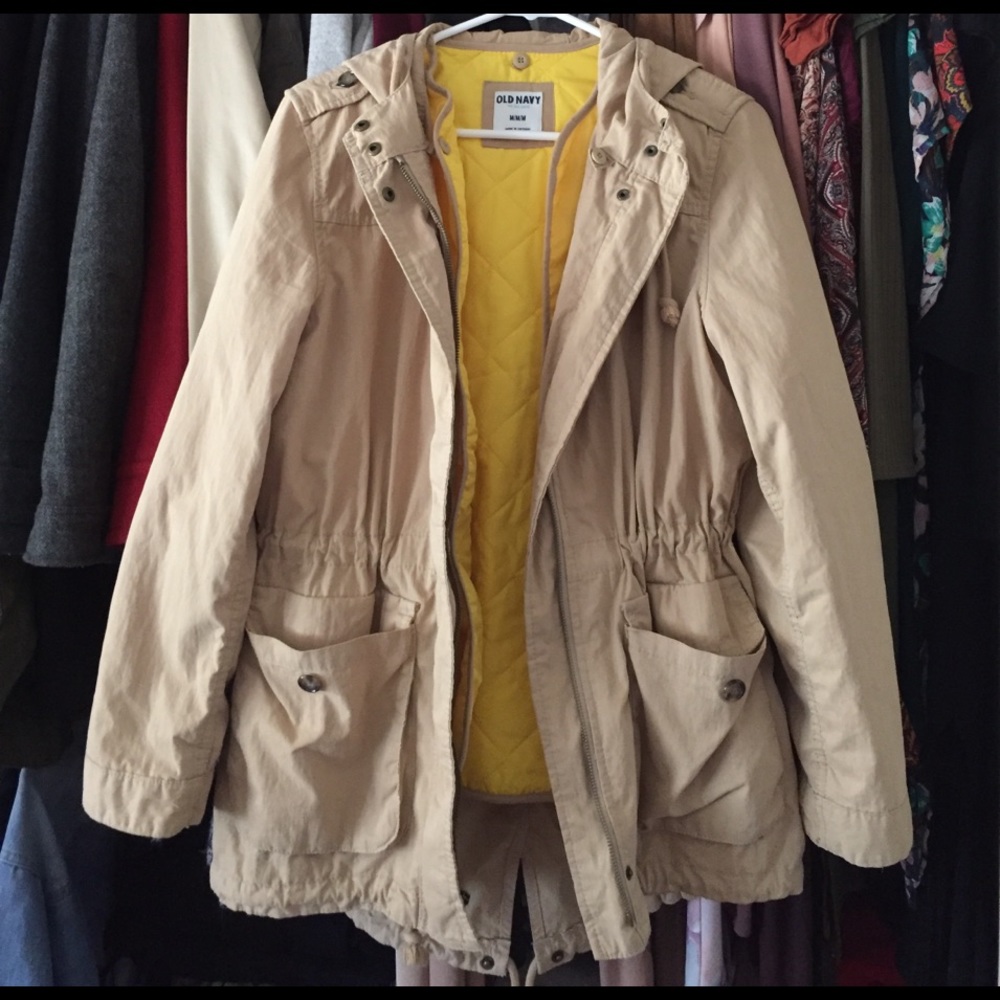 Old Navy khaki anorak