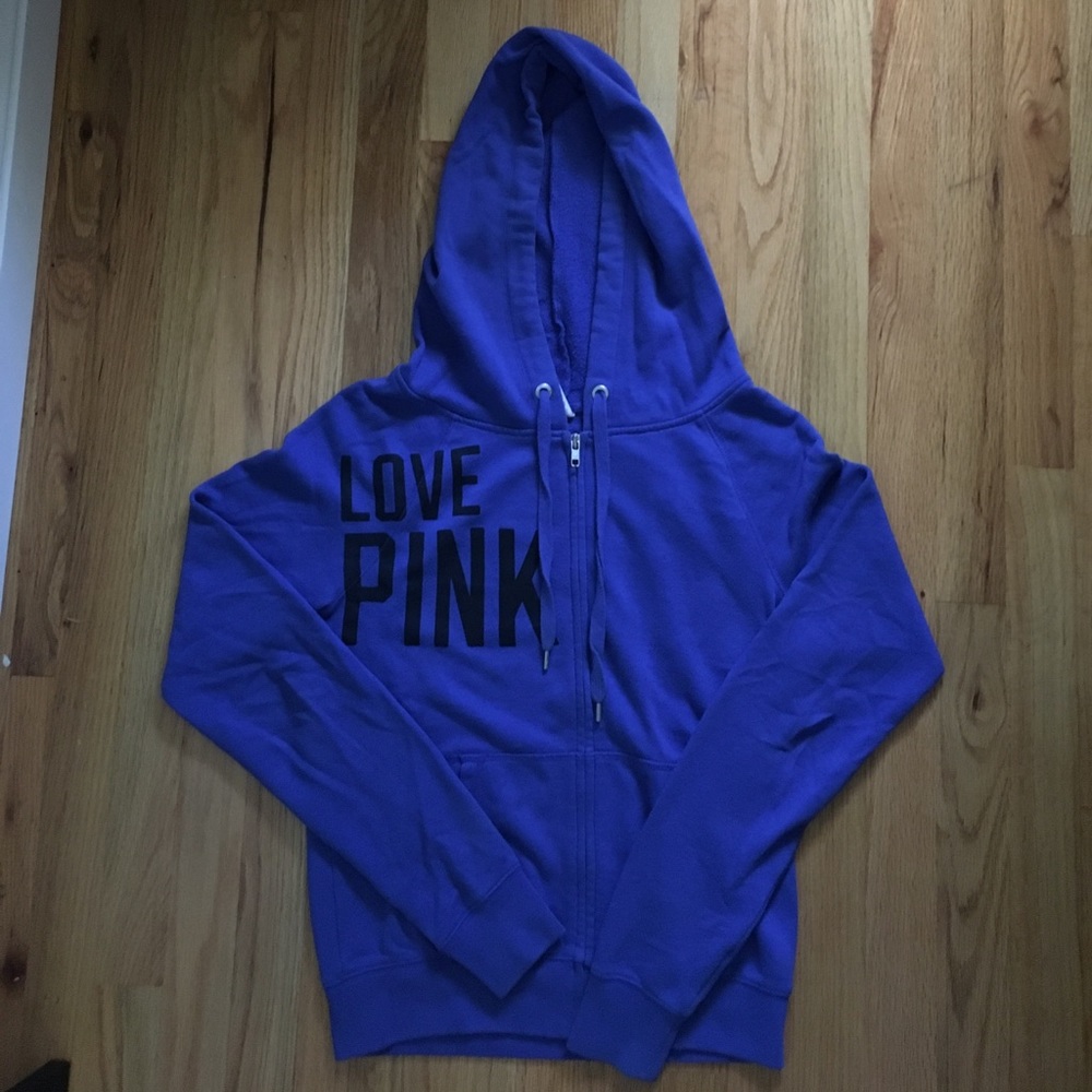 Blue PINK full zip