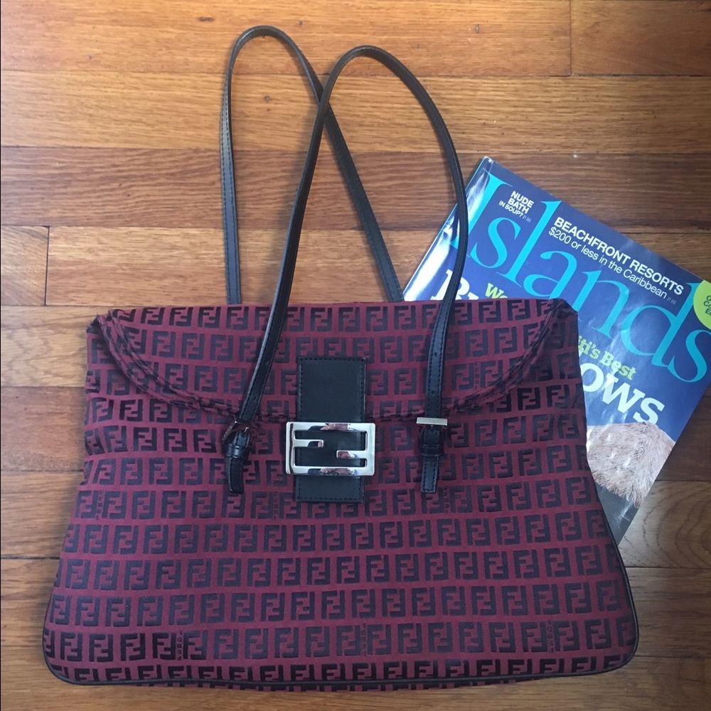 Fendi Zucchino Shoulder Bag