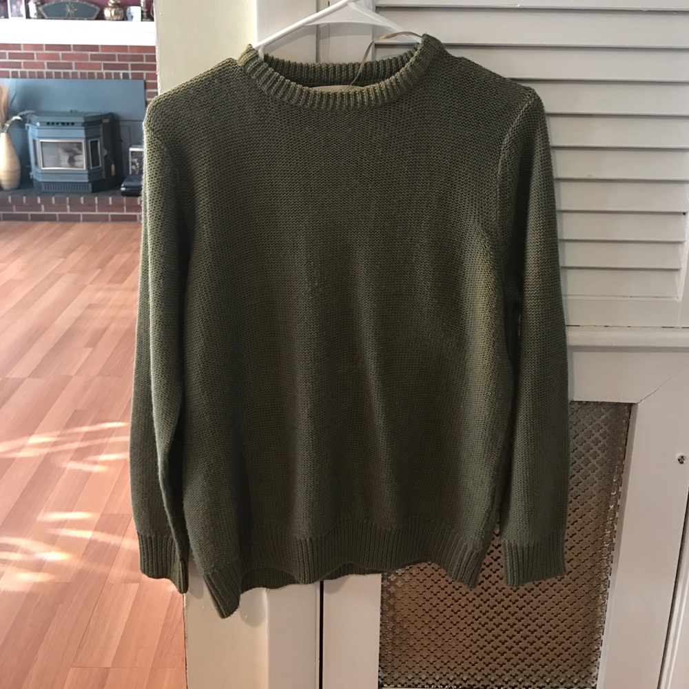 ZARA Open Back Sweater