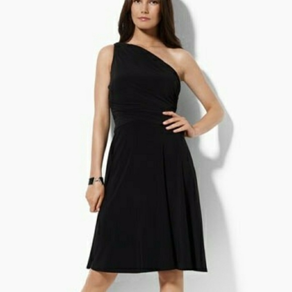 Lauren Ralph Lauren Dresses & Skirts - Lauren Ralph Lauren One Shoulder LBD