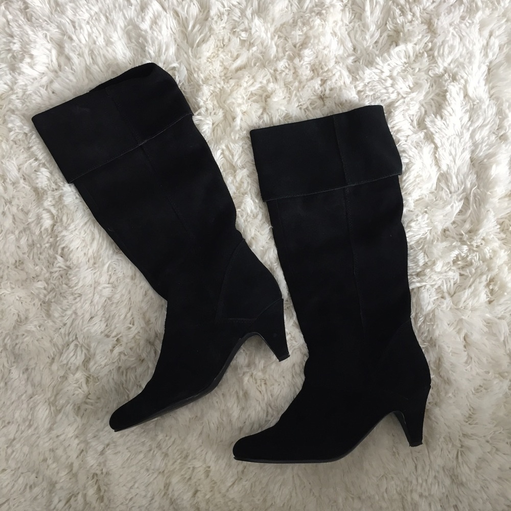 Black Heeled Boots