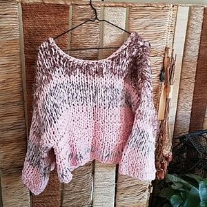 Anthopologie Hand Knit Sweater