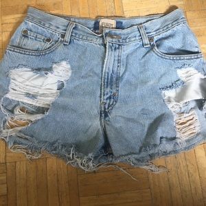LF FURST OF A KIND VINTAGE DENIM SHORTS