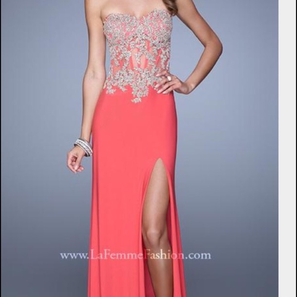La Femme Prom dress