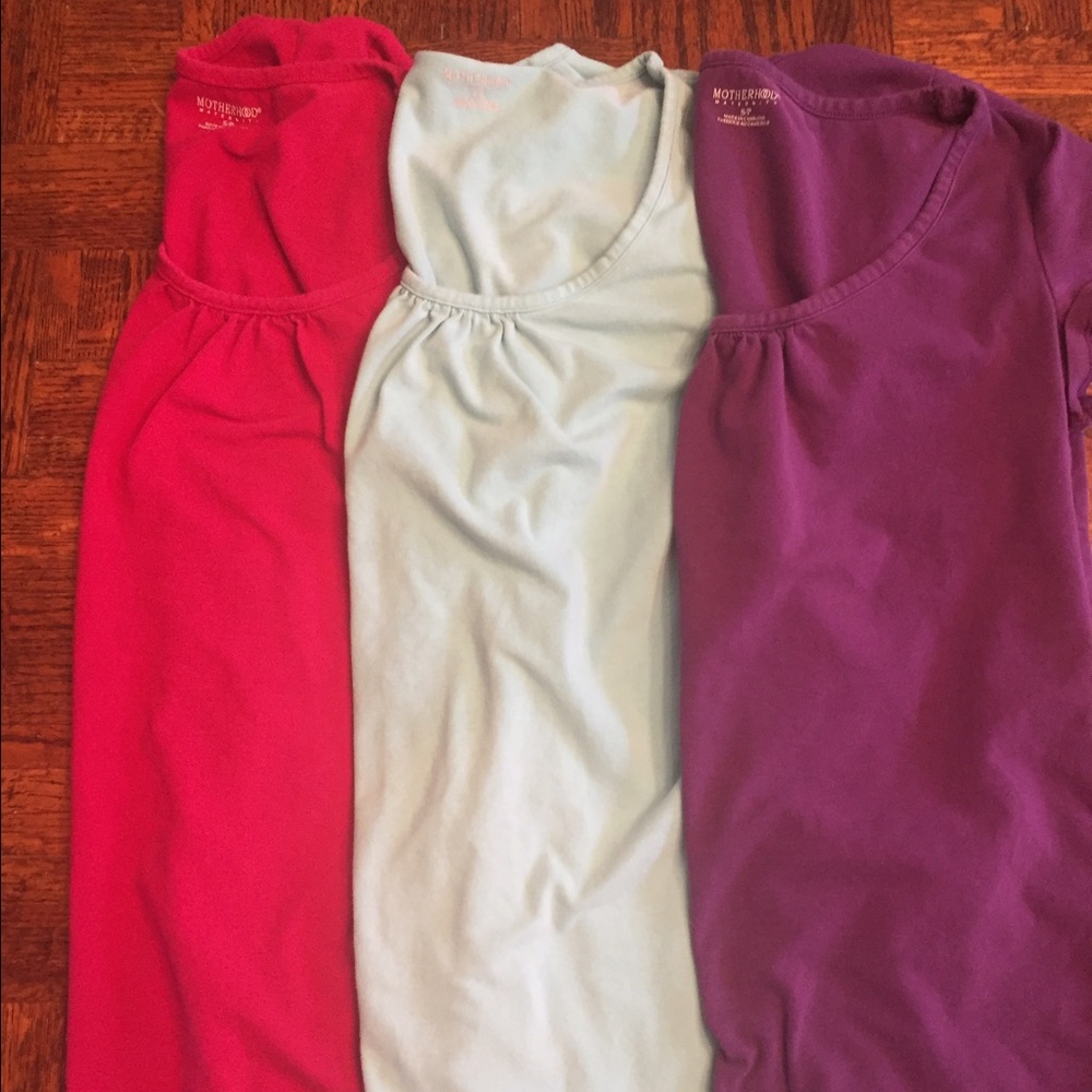 3 Motherhood Maternity Tops