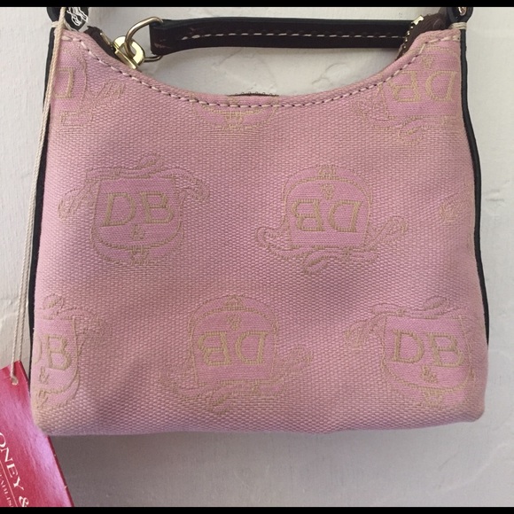 NWT Dooney & Bourke pink Bitsy Bag - Picture 4 of 8
