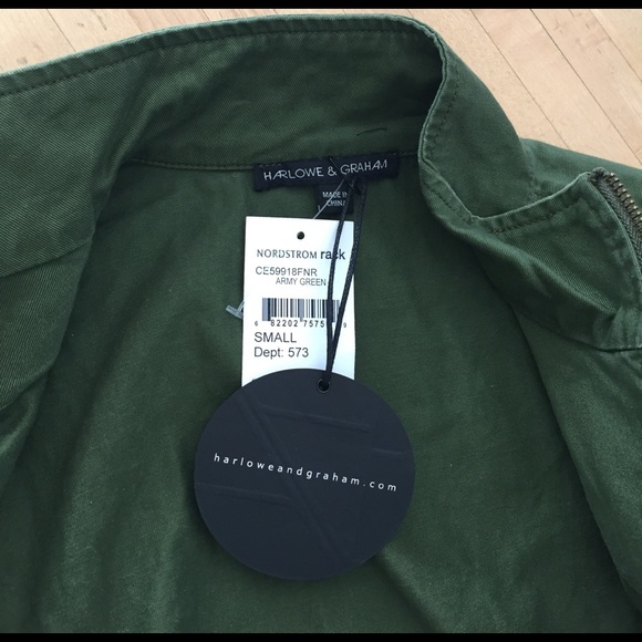 Olive green utility vest - Picture 4 of 4