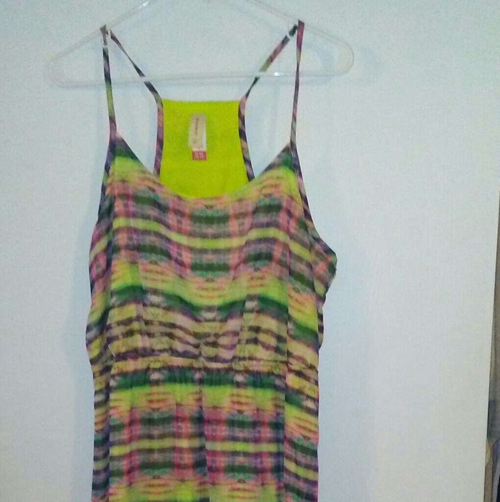Multi colored dress
