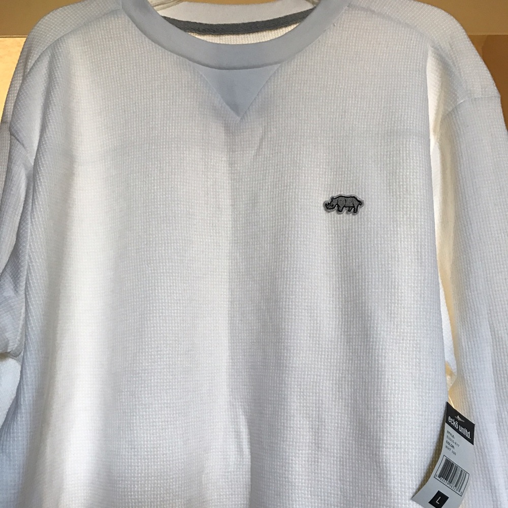 Ecko NWT long sleeve waffle thermal shirt L