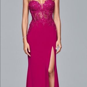 Faviana prom dress