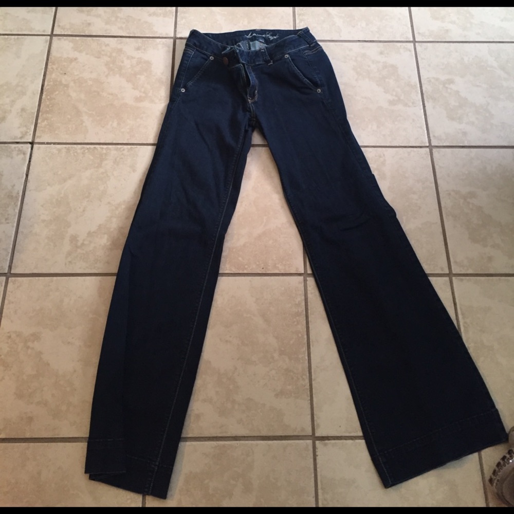 American eagle wide leg trouser jeans