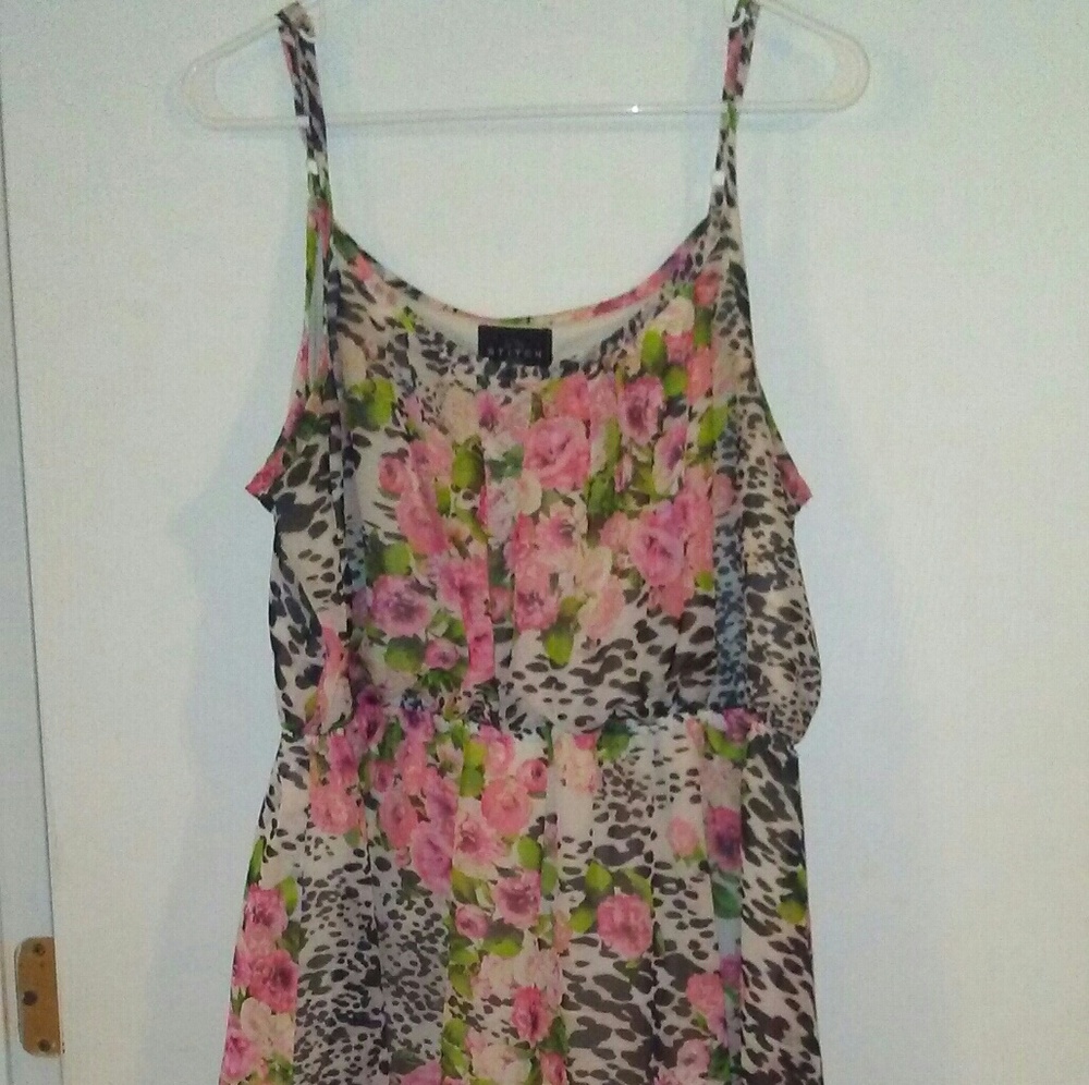 Rose,  black,  white and pink