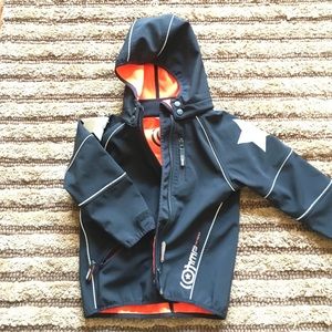 Molo Kids Boys Jacket in black size 4