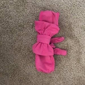 Bandeau bow bathing suit top