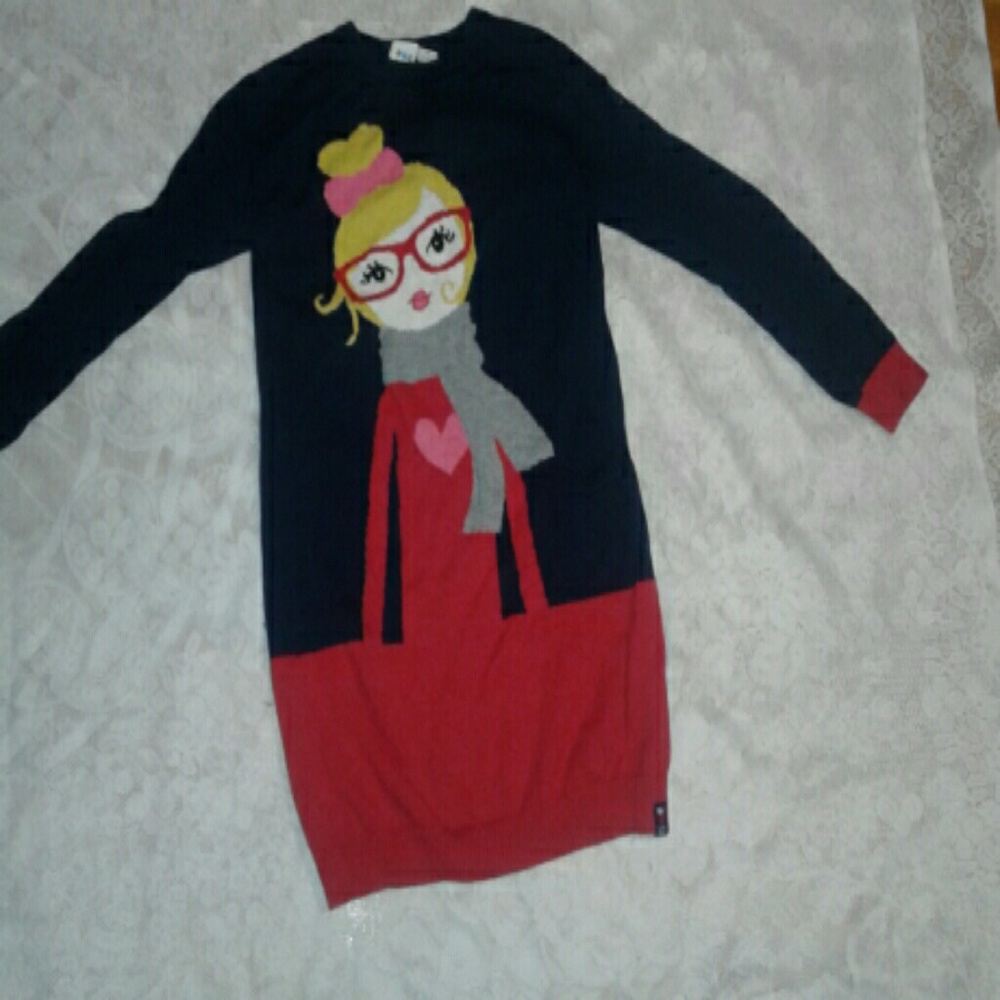 Long sleeve sweater tunic