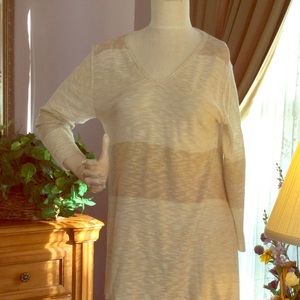 Very light cotton blend tunic