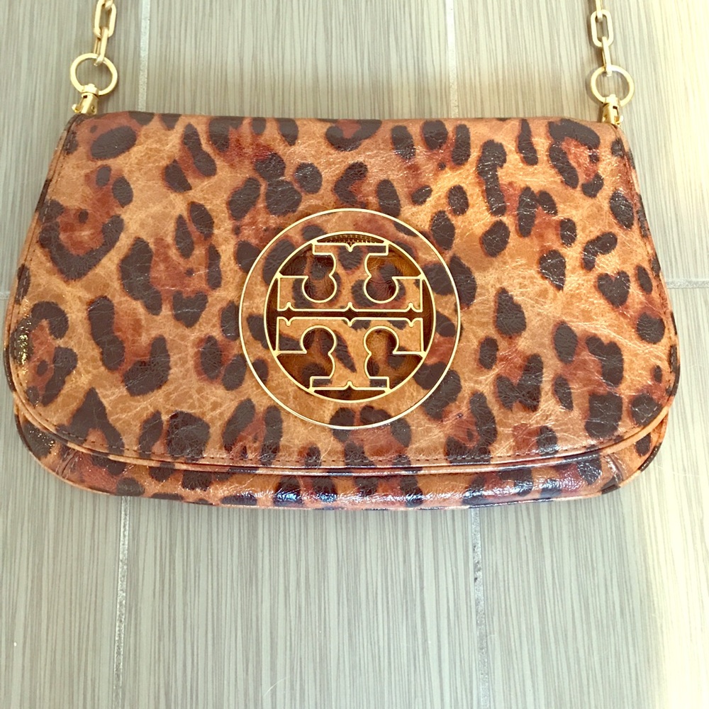 Leopard Tory Burch Cross-body bag or clutch