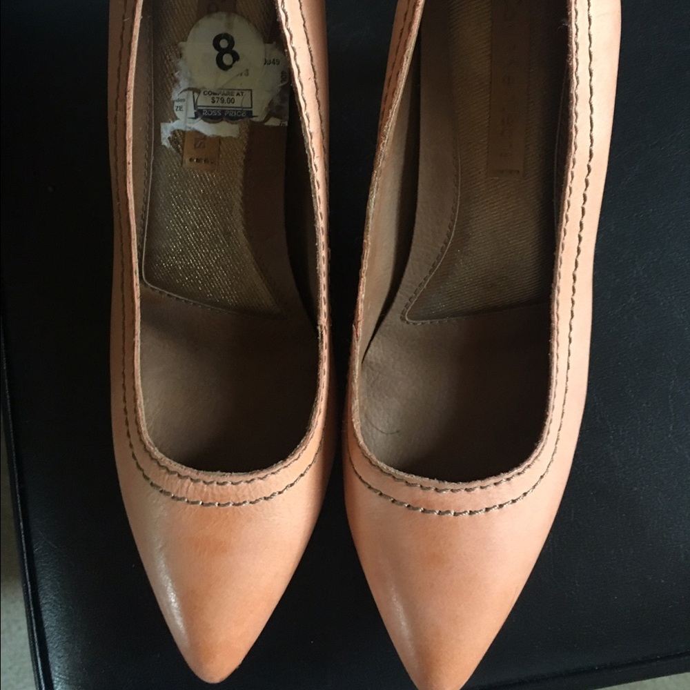 Calvin Klein rust colored heels