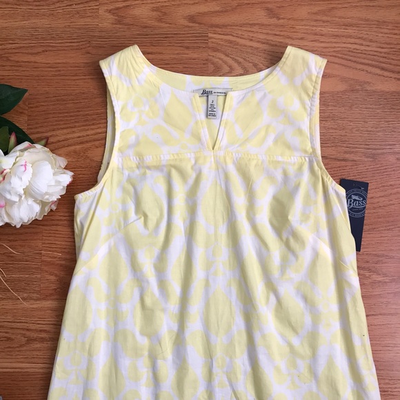 NWT Bass Fleur de lis Summer Dress 2 - Picture 2 of 4