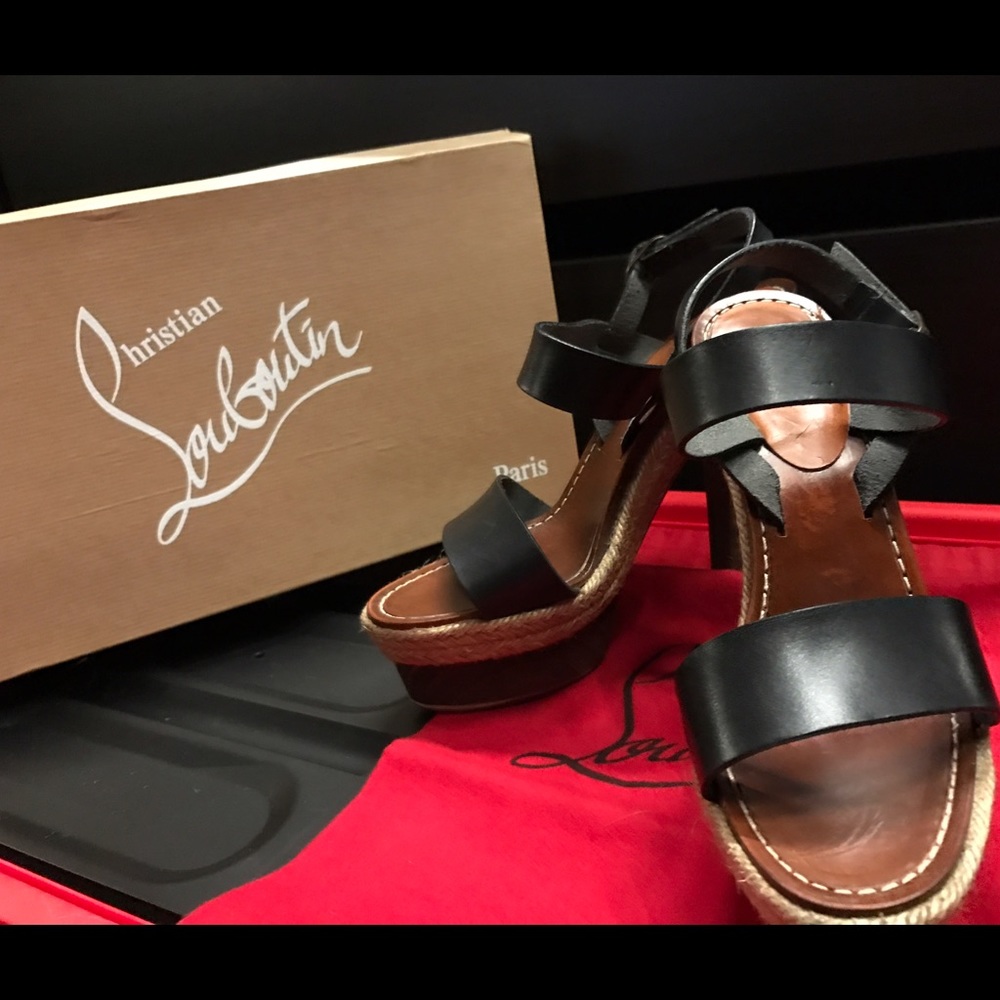 Authentic Christian Louboutin Satrinxa Heels