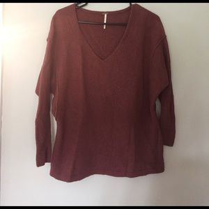 Free People sweater.