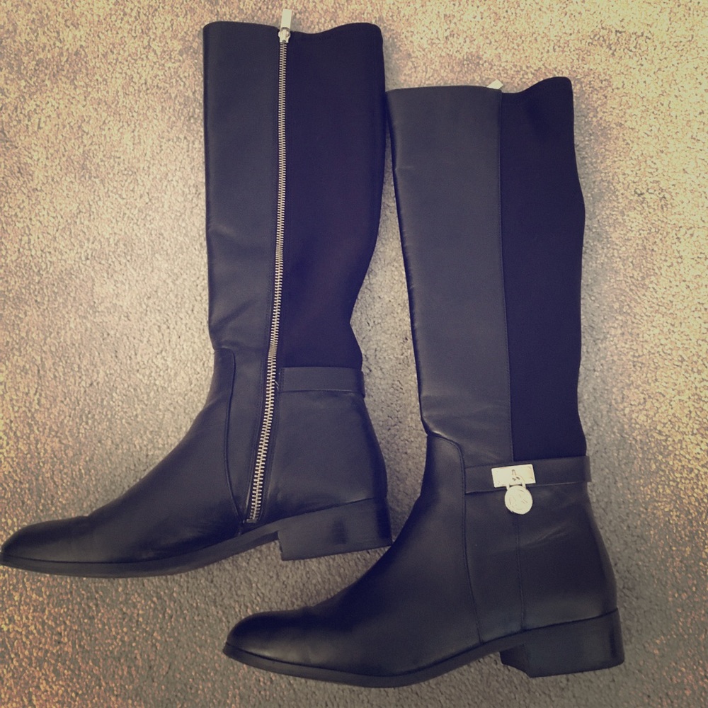 Micheal Kors Leather Boots