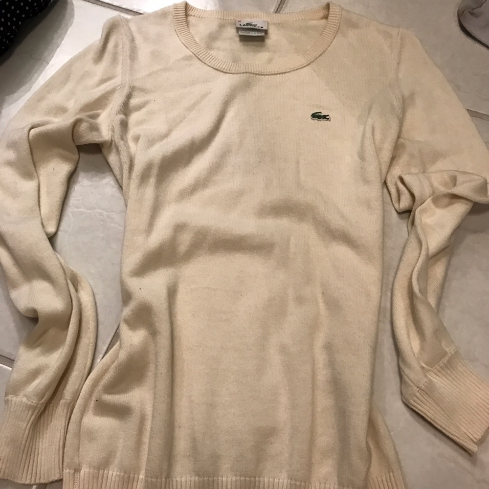 Lacoste sweater sz s