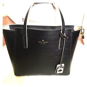 Kate Spade black shoulder bag