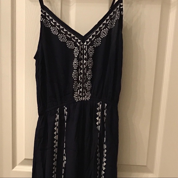Lush Embroidered Maxi Dress - Picture 2 of 4
