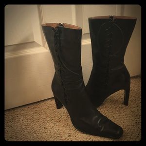 Joan and David leather boots