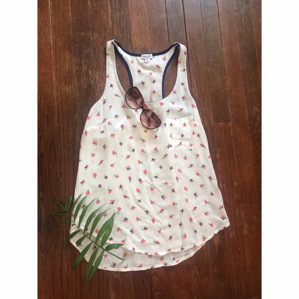 Splendid Floral Tank Top