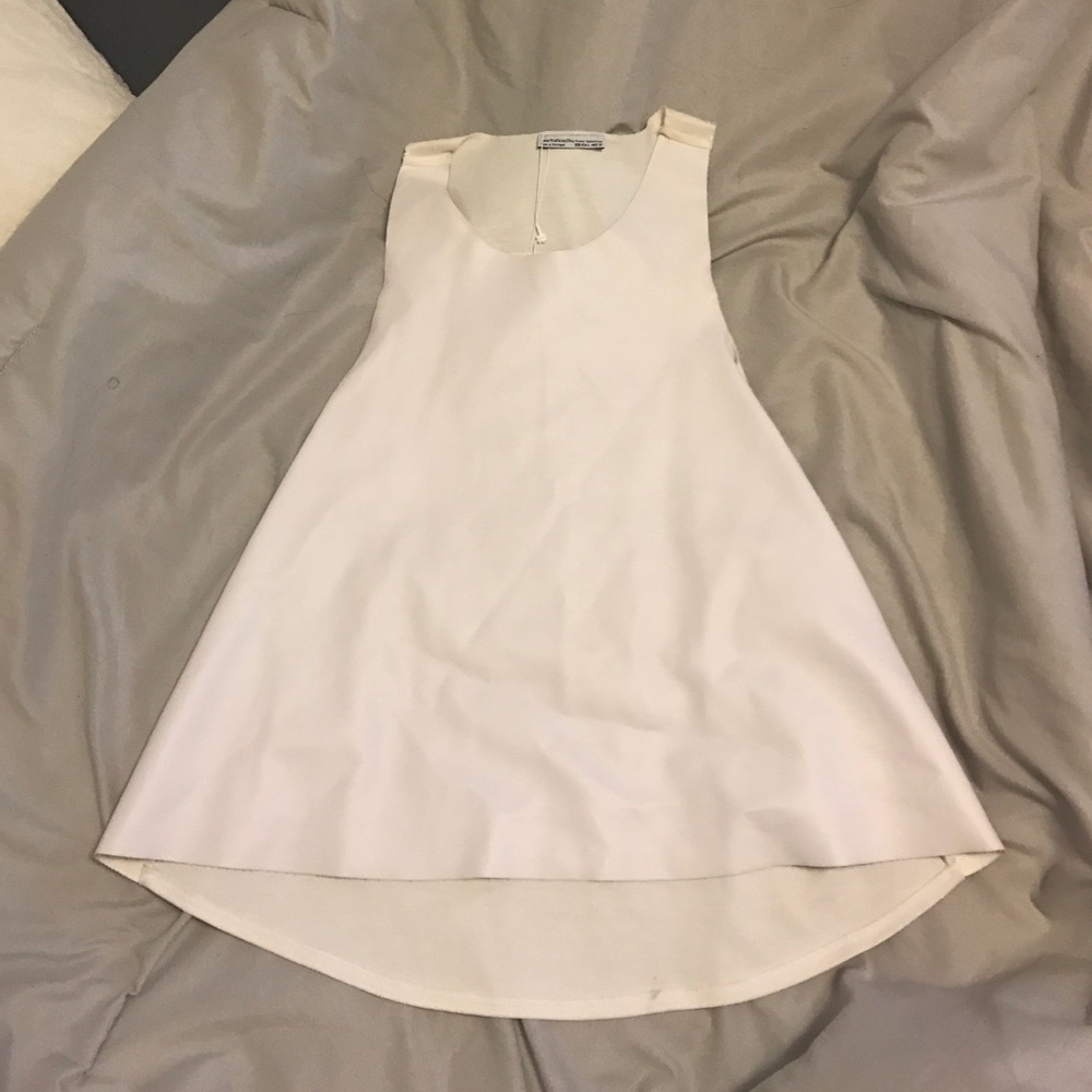 NWT Zara Leatherlike top