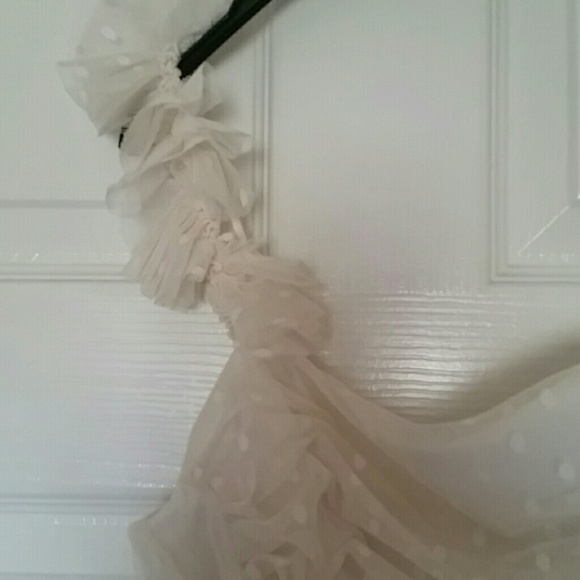 Ivory/cream party dress - Picture 2 of 4