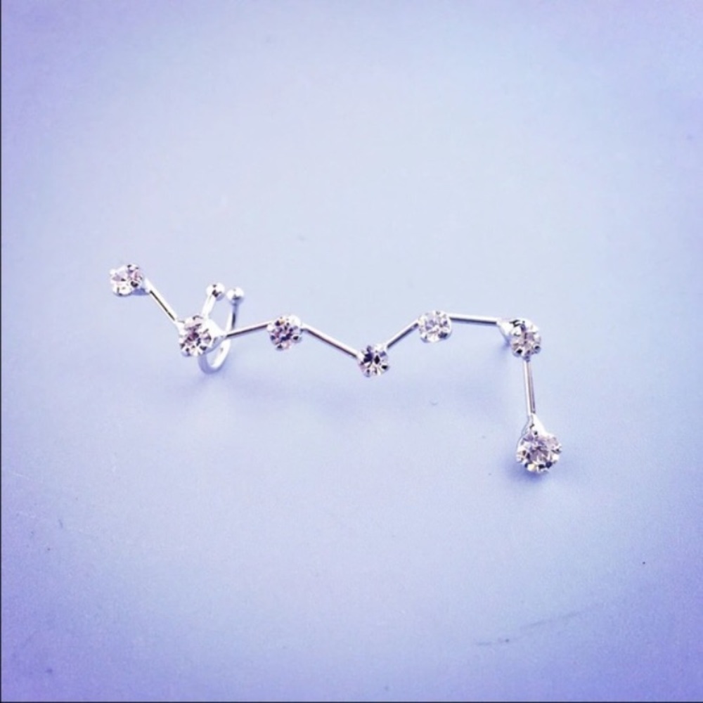 5 for $25 *HOST PICK* Crystal Studded Cuff Earring - Picture 2 of 4