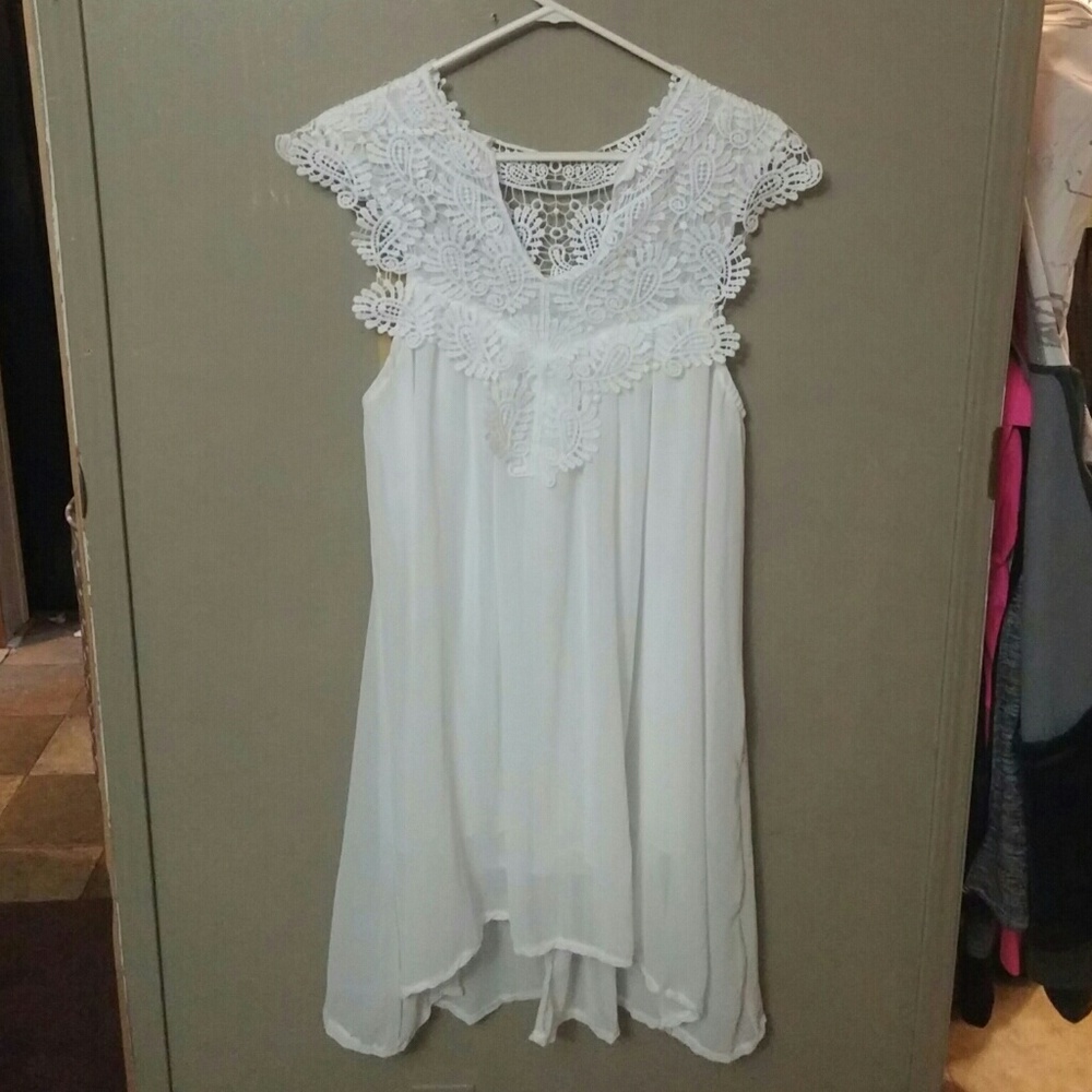 White dress