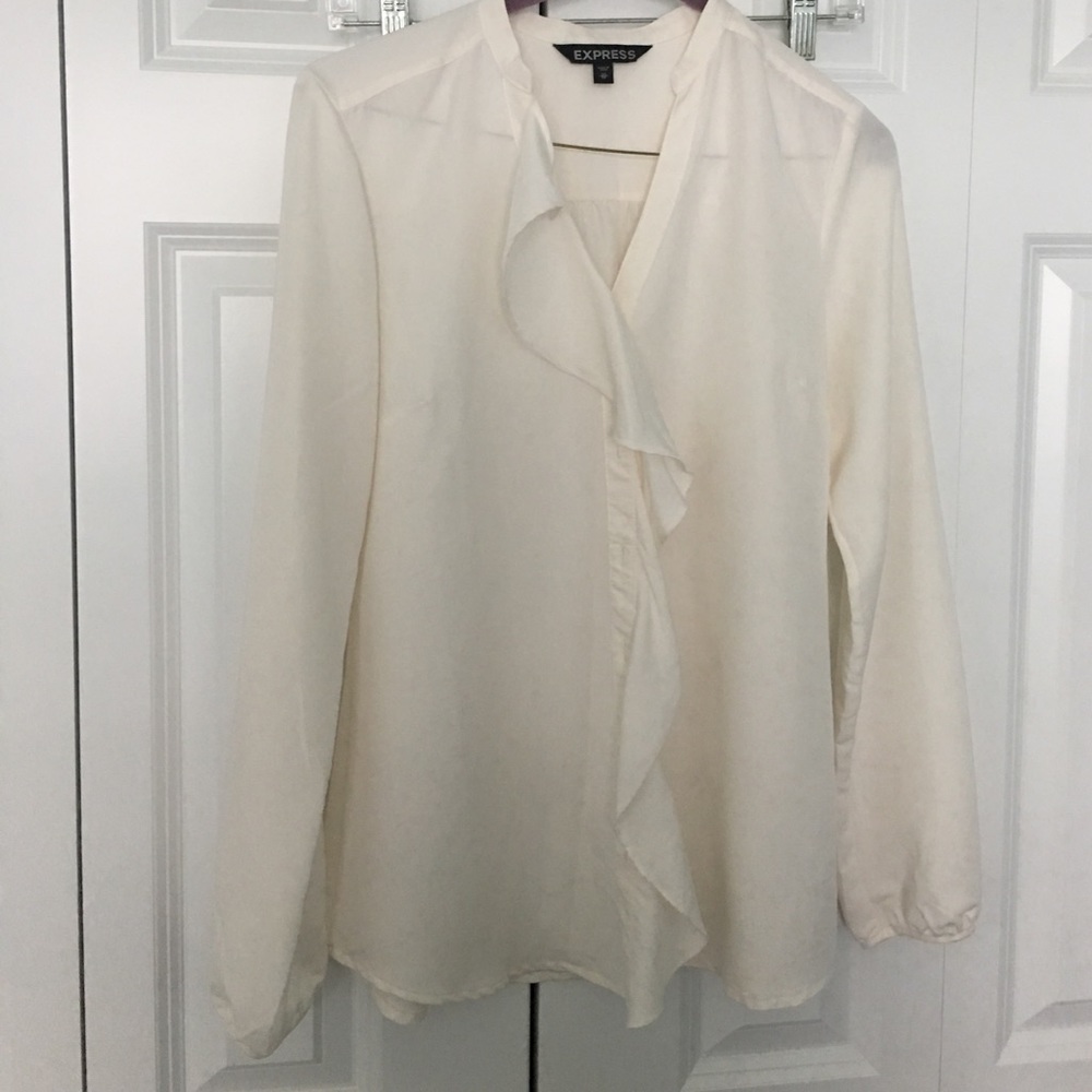 Express ruffled blouse