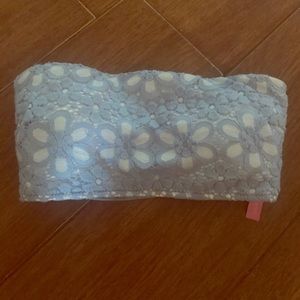 SALE Blue Victoria's Secret strappy swim top