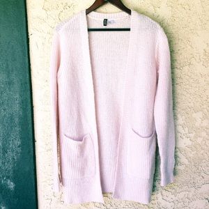 Light pink cardigan