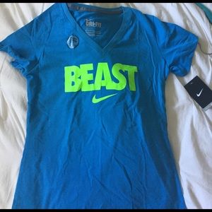 NWT Nike Dri Fit Cotton Tee