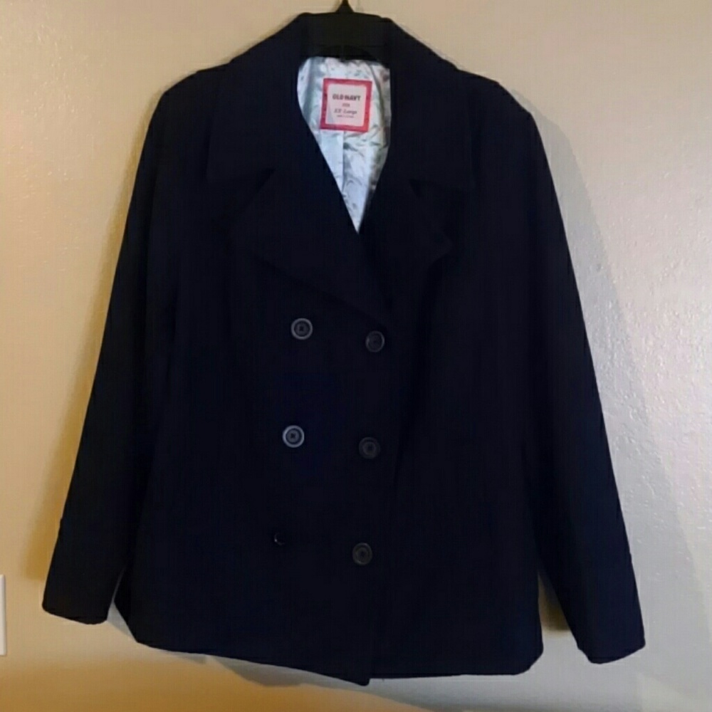 SALE Old Navy Women's Wool Peacoat