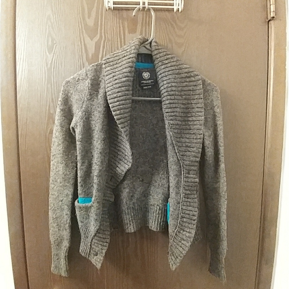 AE Soft Gray Cardigan